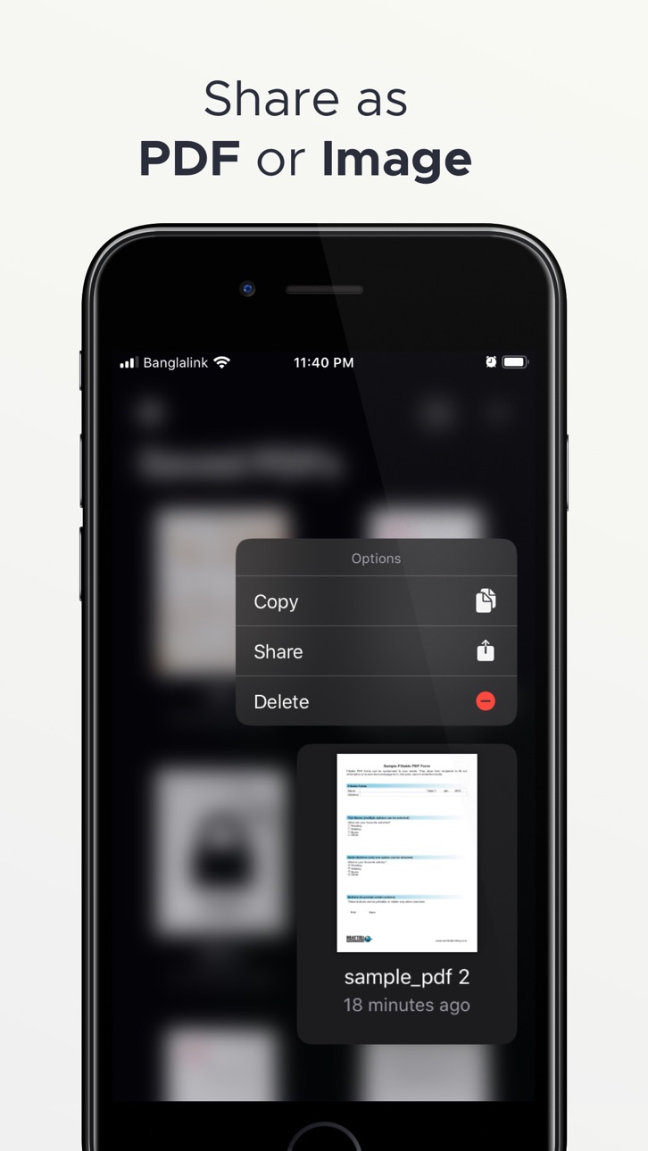 iPhone screenshot