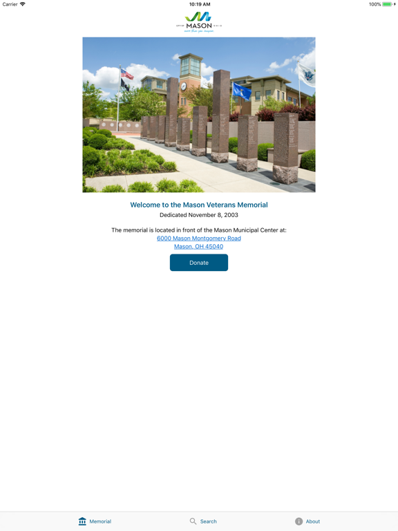 Screenshot #4 pour Mason Veterans Memorial