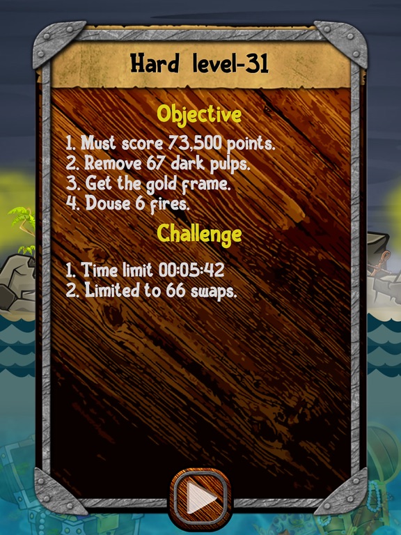 Pirate Drops 2 iPad screenshot