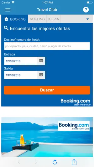 Travel Club App screenshot 2