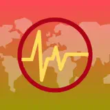 Earthquake Alerts Map Feed - Ícone do app