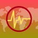Earthquake Alerts Map Feed app icon - Weather app for iPhone
