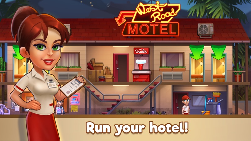 Doorman Story - Juego de hotel screenshot 2