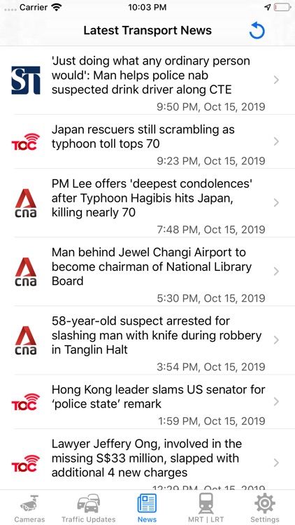 SG Traffic Cameras & Updates screenshot-8