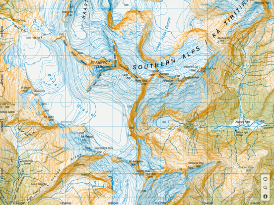 MapApp NZ South Island iPad screenshot 5 - Navigation app