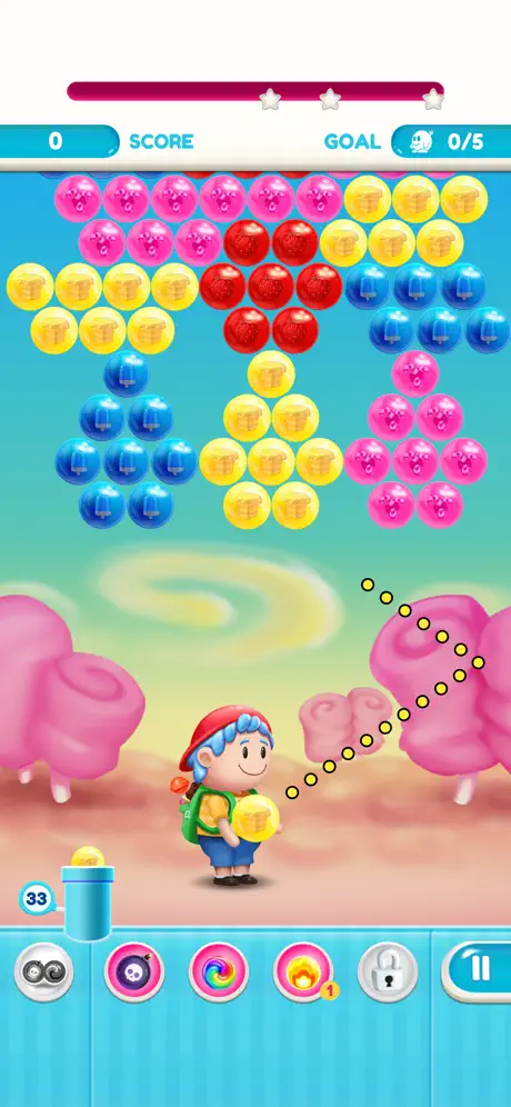 Gummy Pop Bubble Shooter Drop