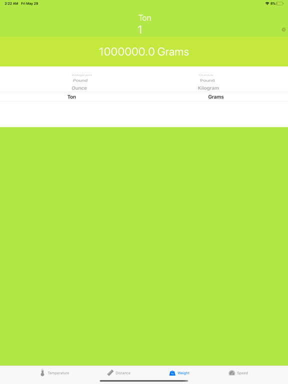 Screenshot #6 pour Convertisseur: Unités