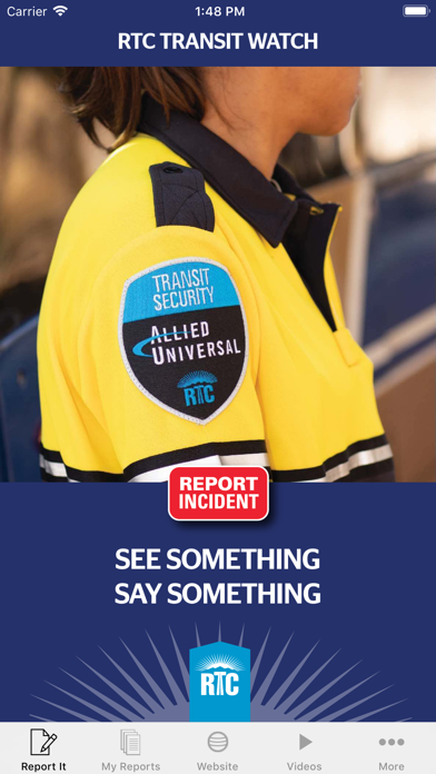 RTC Transit Watch Screenshot