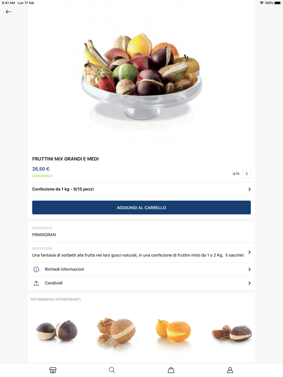 Fruttini Gelato iPad screenshot