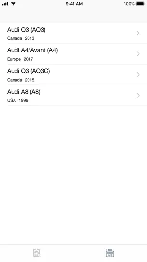 Screenshot von Autoteile Für Audi - Diagramme auf dem iPhone 10