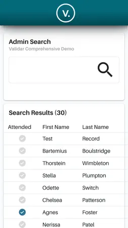 vCheckin screenshot 1