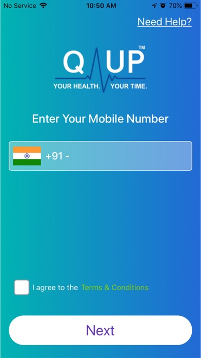 Screenshot #1 pour Q UP - Painless OPD Experience
