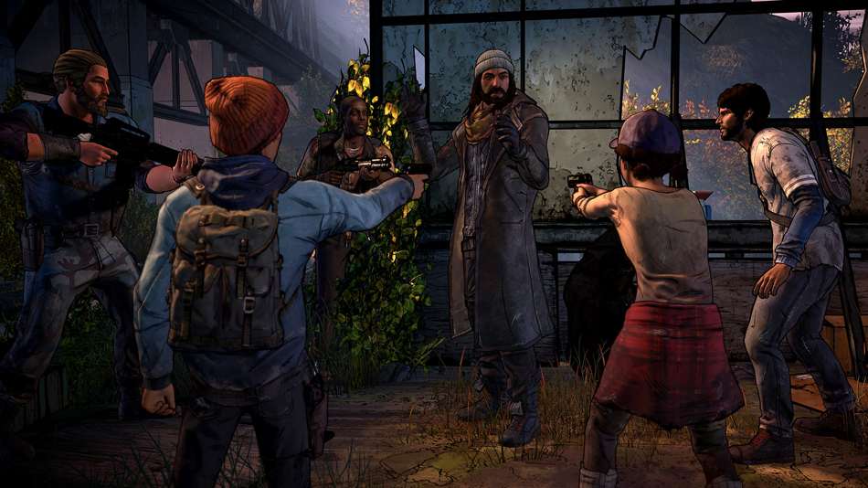#4. Walking Dead: A New Frontier (iOS) Bởi: Skybound Games