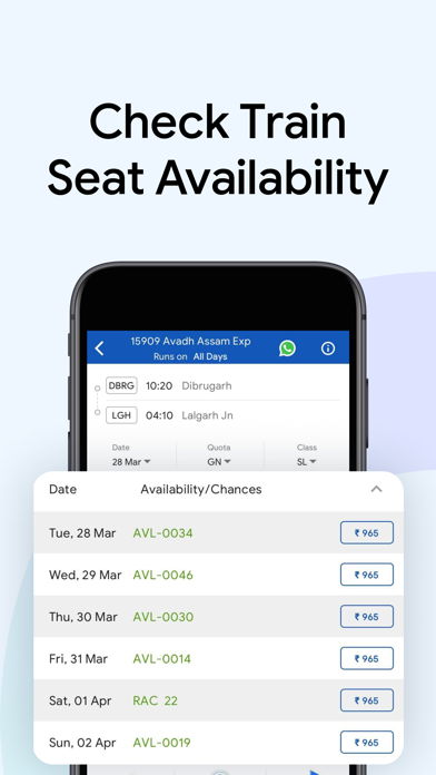 ixigo Trains: Ticket Booking Screenshot