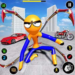 Superhero Games: Stickman Wars