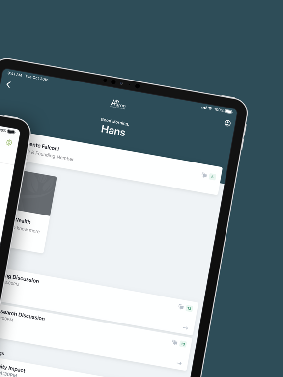 Screenshot #5 pour Aaron Wealth Connect