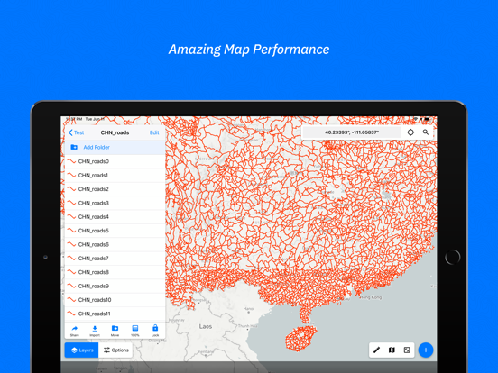 Touch GIS iPad screenshot 5 - Productivity app