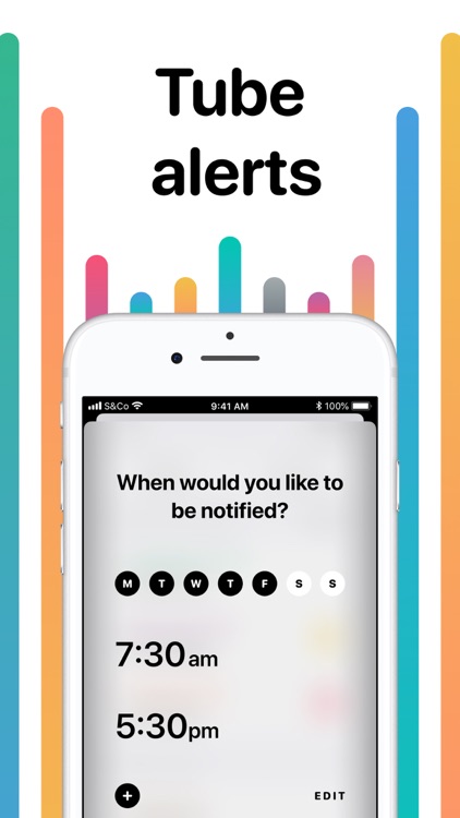 Tube crowding, map & status screenshot-3