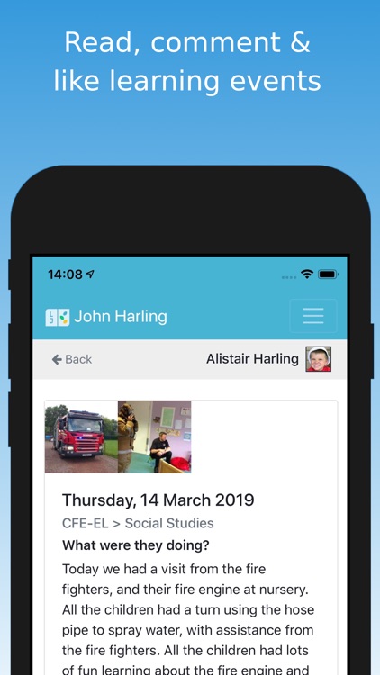 Learning Journals ParentZone