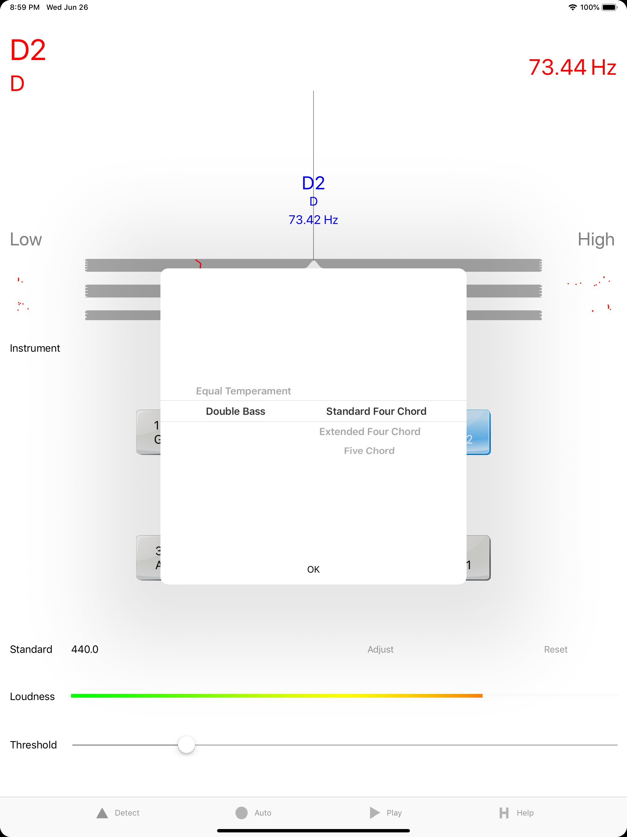 Double Bass Tuner screenshot 8