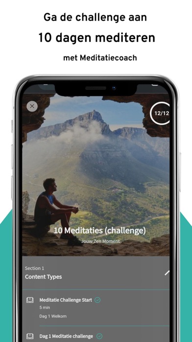 Meditatiecoach Screenshot