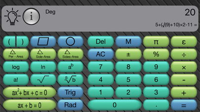 Calculator - Andulator iPhone screenshot