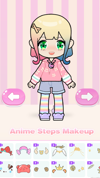 Doll Makeup: Dress Up For Girl Screenshot
