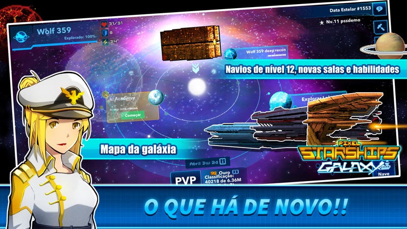 Pixel Starships: Space Wars screenshot 1