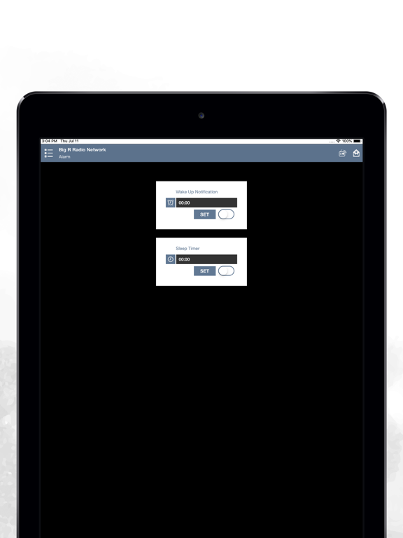 Big R Radio Network iPad screenshot 8 - Music app