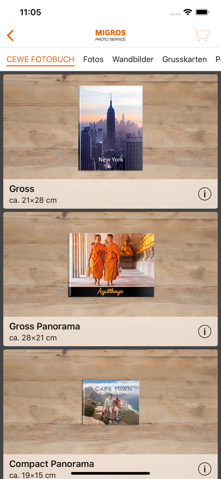 Migros Photo Service screenshot 2