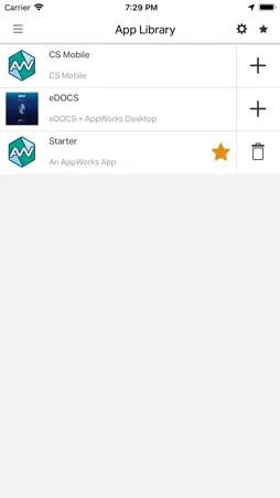 AppWorks Mobile screenshot 2