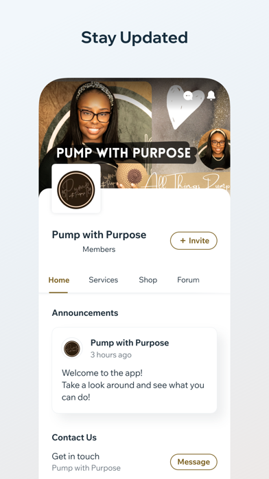 Pump with Purpose Screenshot