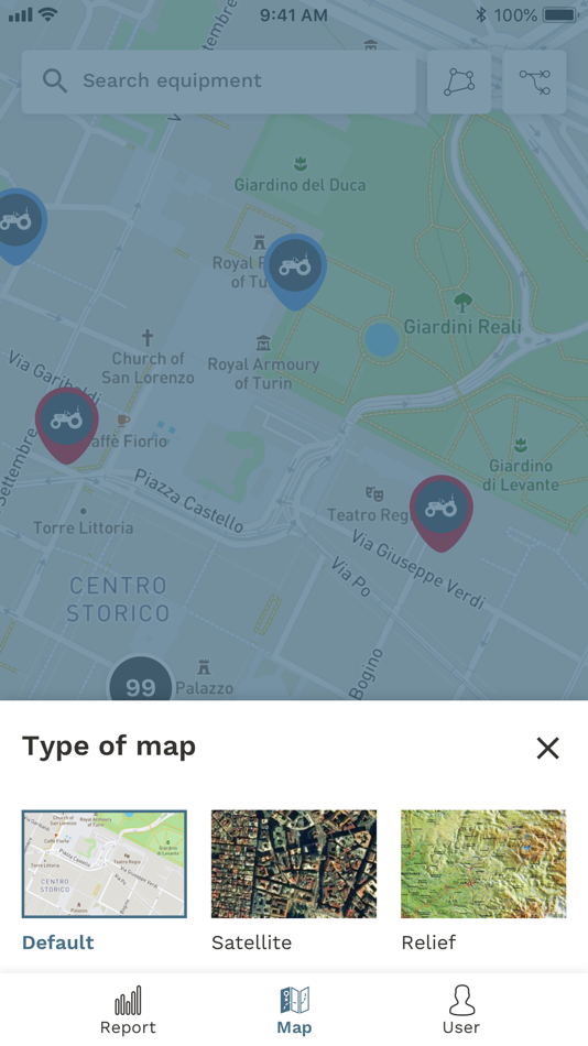 #1. Blend+ The telematics solution (iOS) By: Topcon Tierra