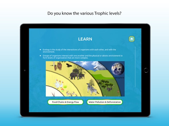 Screenshot #5 pour Organisms & their Environment