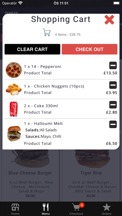 Jennys Pizza and Burger Screenshot