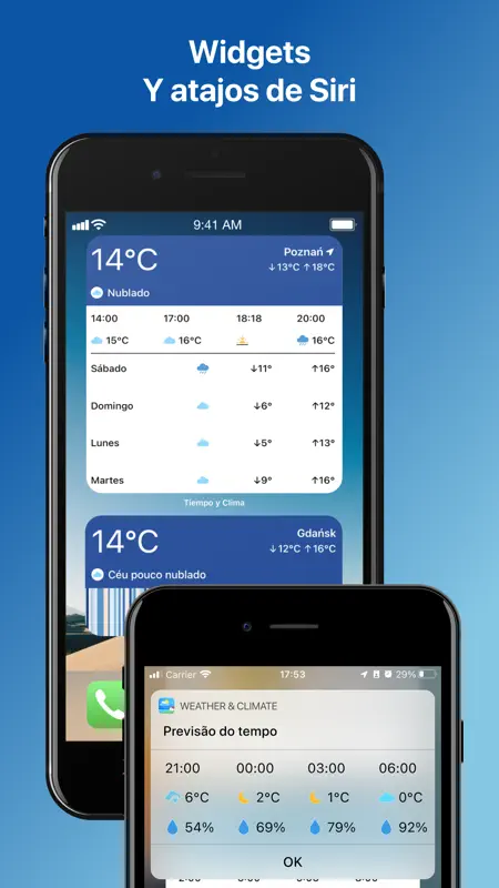 Tiempo y Clima Weather Widget screenshot 7 of 10