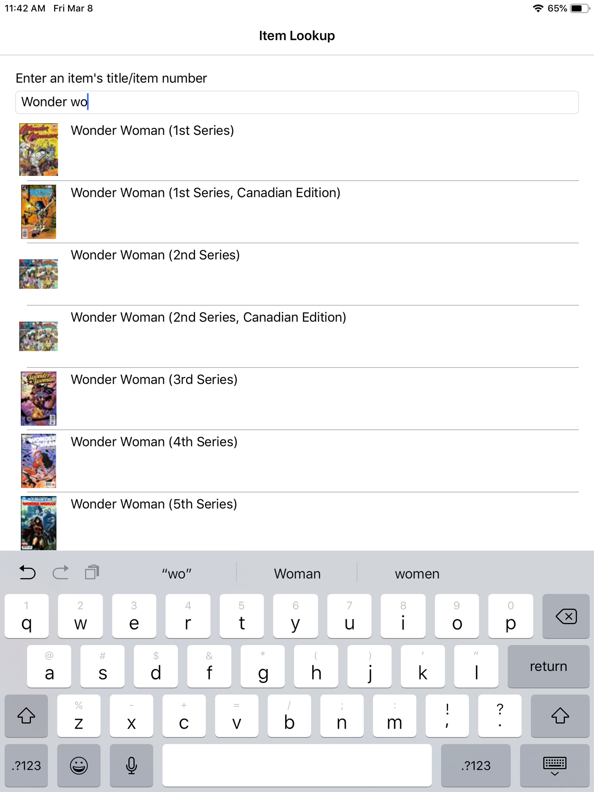 ComicBase Mobile screenshot 8