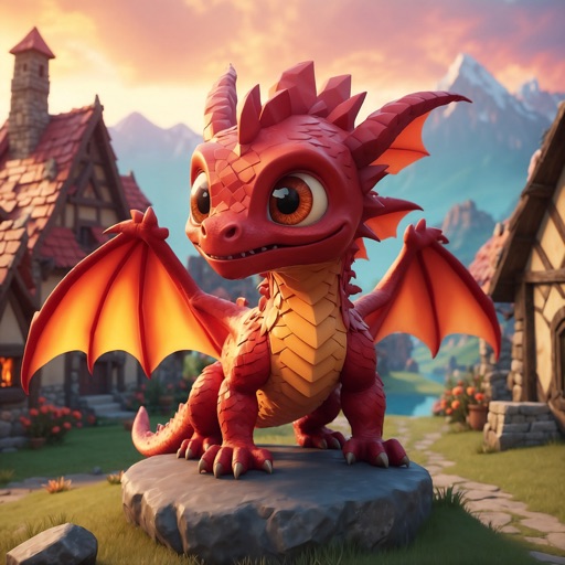 Baby Dragon 3D