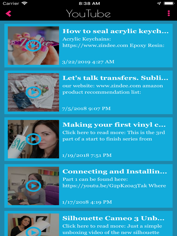 Zindee iPad screenshot 4 - Shopping app
