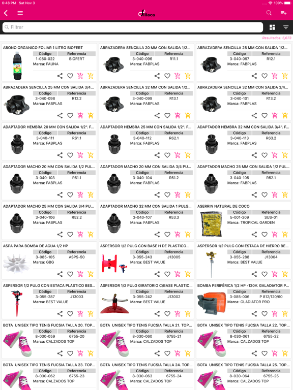 Catálogo Digital Sillaca C.A. iPad screenshot 6 - Shopping app
