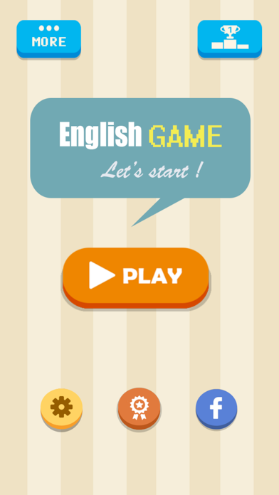 Screenshot #1 pour English Game - Vocabulary Game