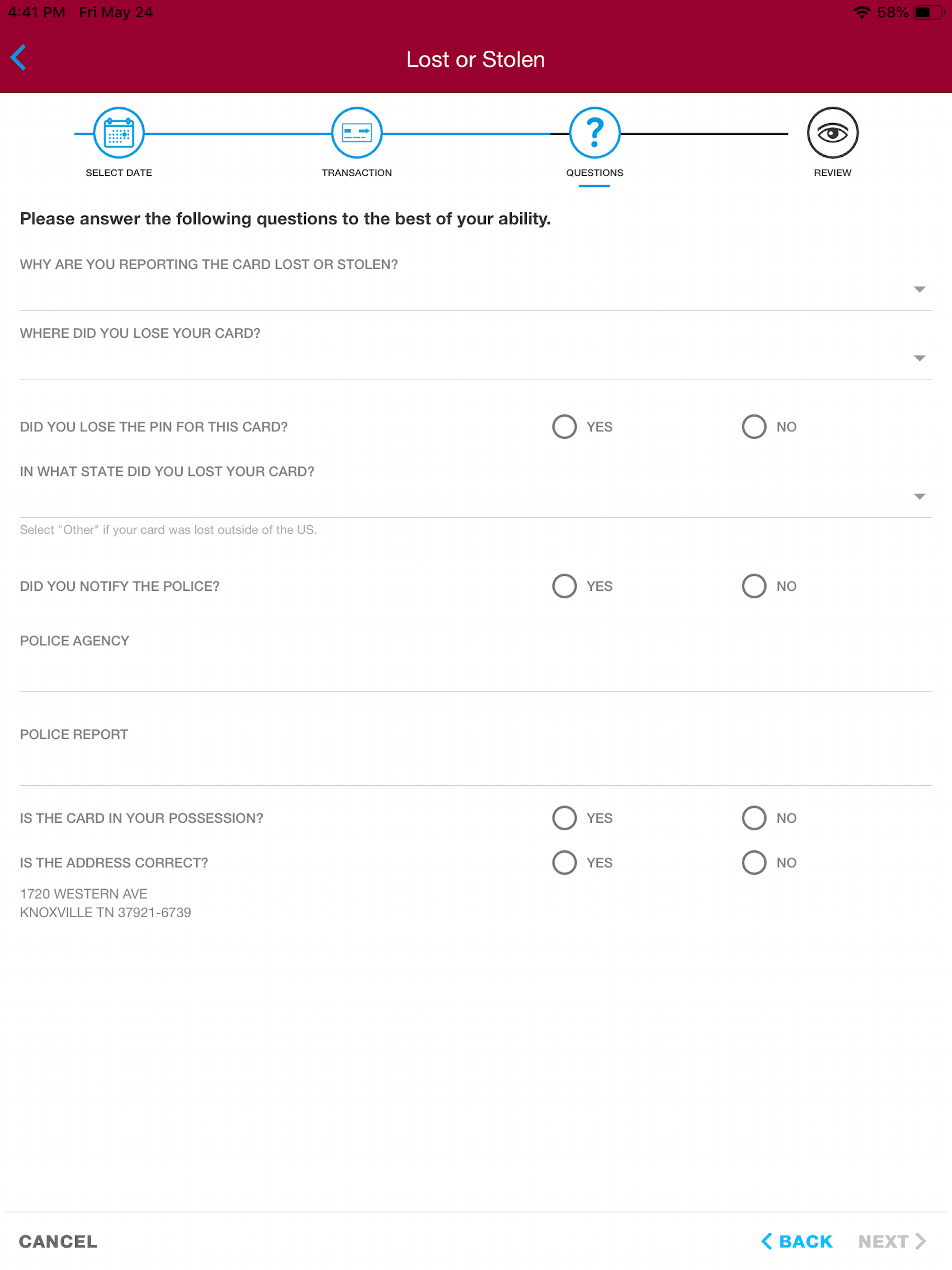 CECU Visa screenshot 12