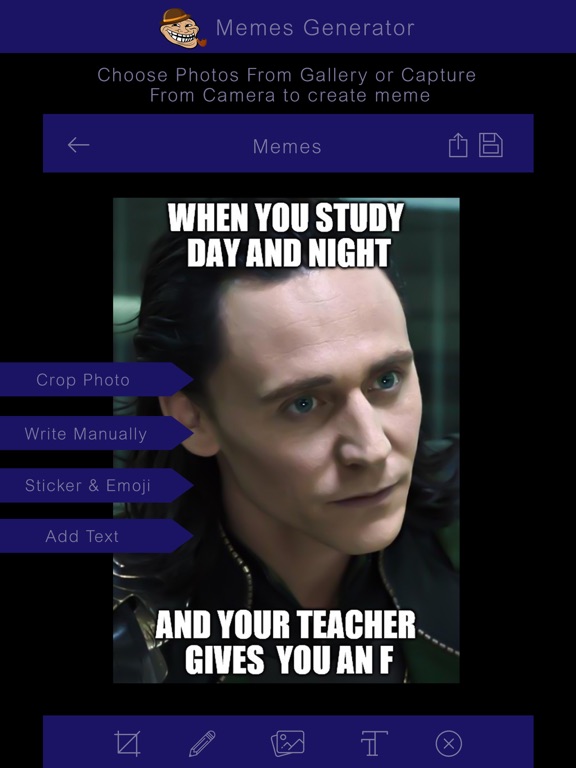 Screenshot #4 pour Meme Creator : Meme Maker