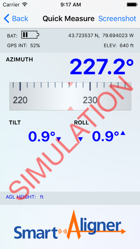 #1. Smart Aligner (iOS) By: Multiwave Sensors Inc.