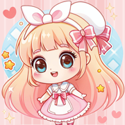 Dress Girl - Dress up doll