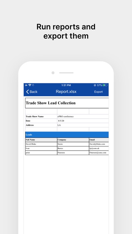 Trade Show Lead Collection App screenshot-4