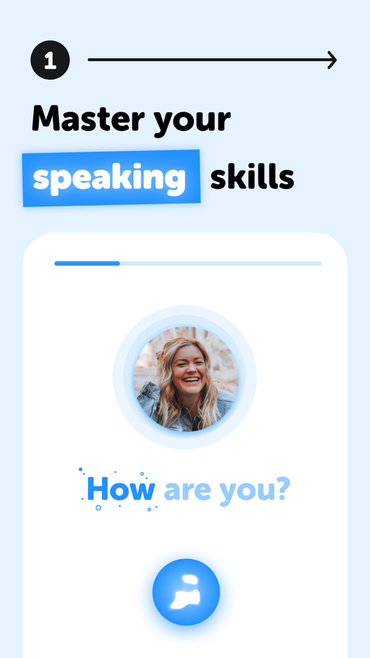 #2. Falou - Fast language learning (iOS) 来自: Moymer
