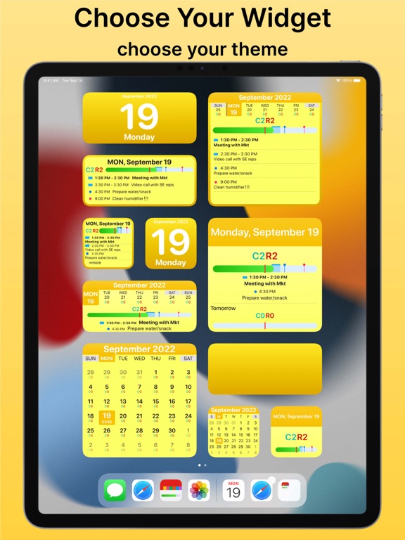 Screenshot #6 pour MyDayWidget - Calendar Widgets