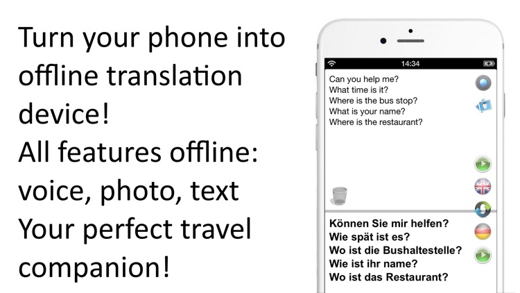 Offline Translator: German