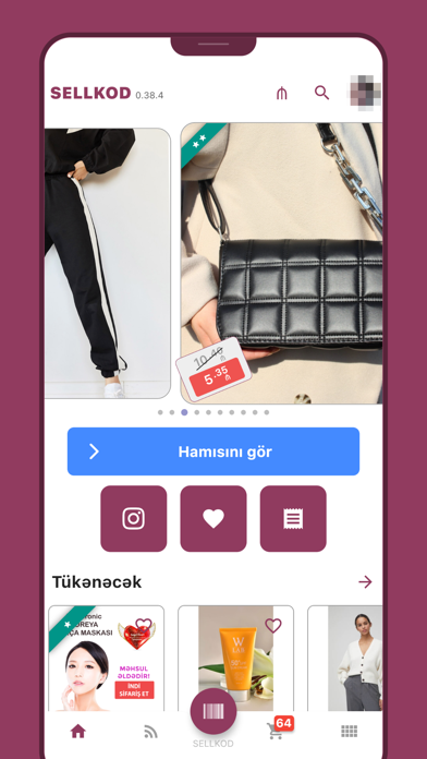Sellkod Screenshot